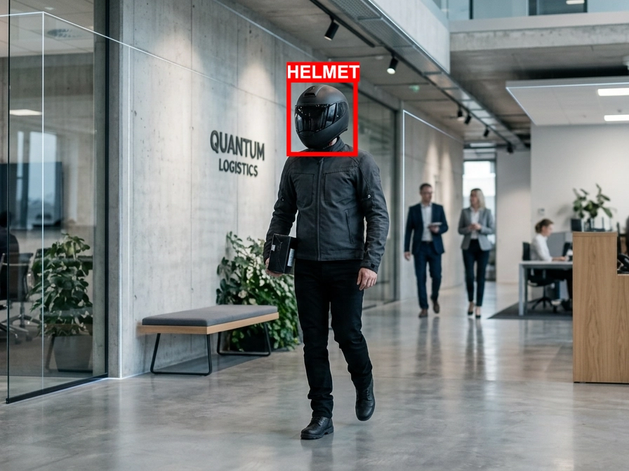 Restricted Indoor Hard Hat